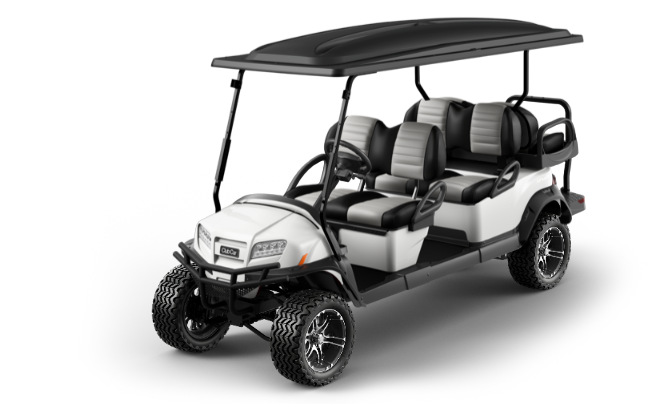 Rent the 6 Passenger Gas Club Car DS | Aggieland Golf Cars